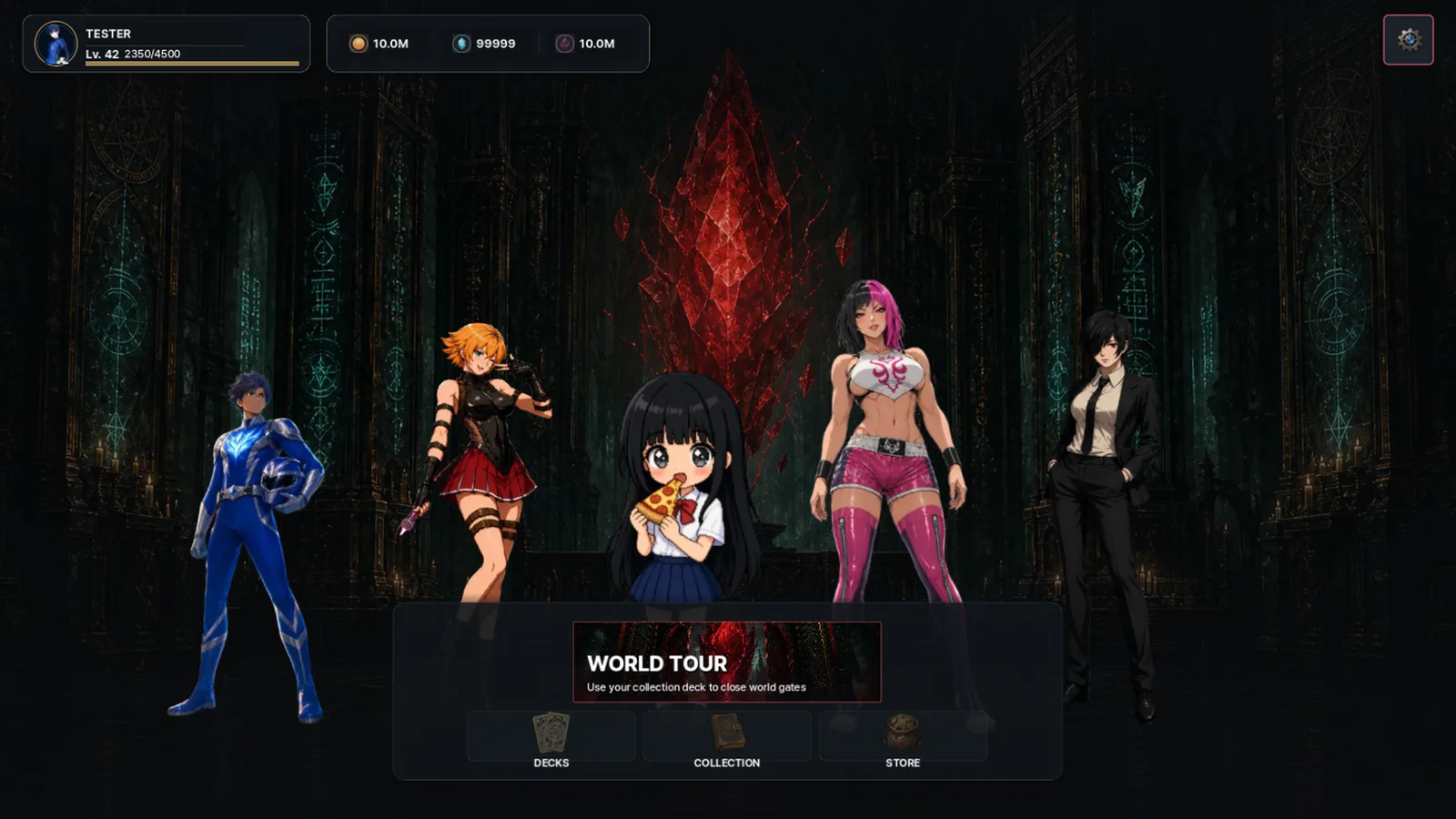 Lobby screenshot from Sealbound